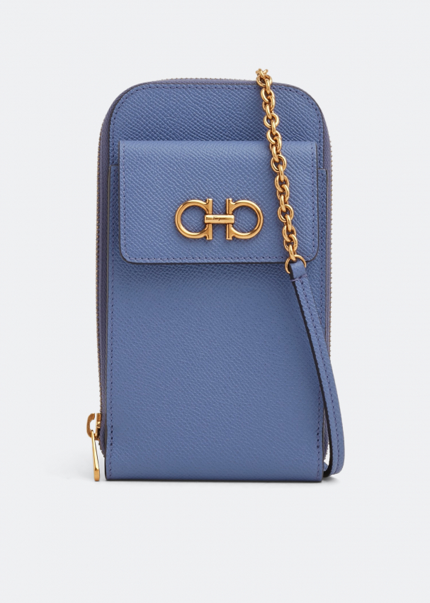 Ferragamo Gancini smartphone holder for Women Purple in KSA Level Shoes