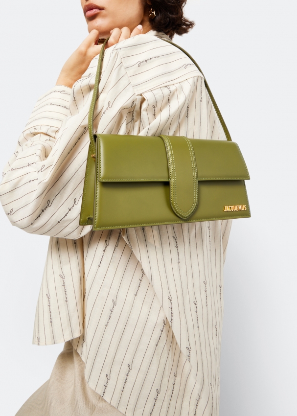 Jacquemus Le Bambino long bag for Women - Green in Kuwait