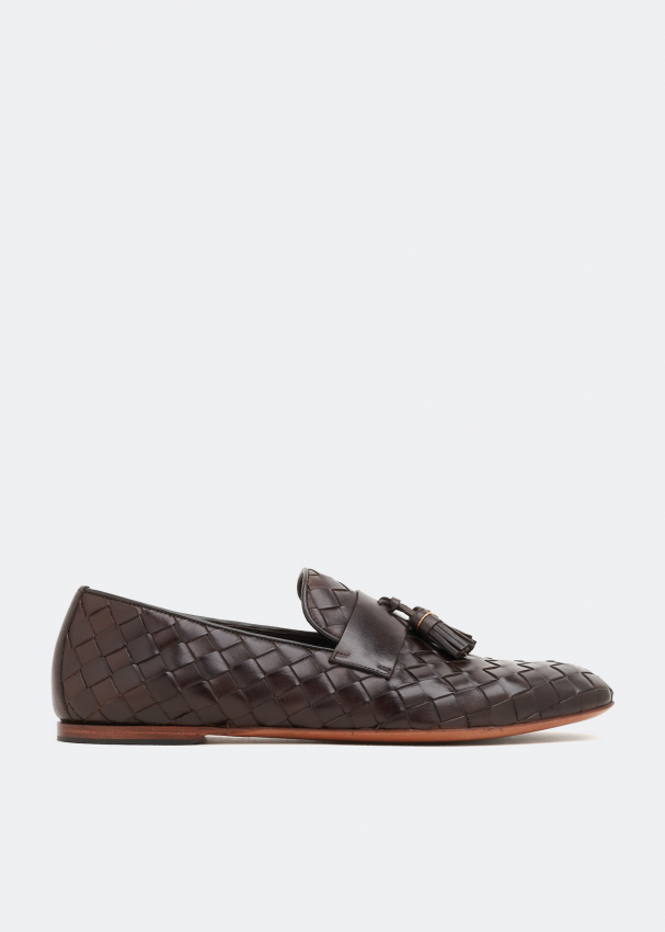 Woven hotsell tassel loafers