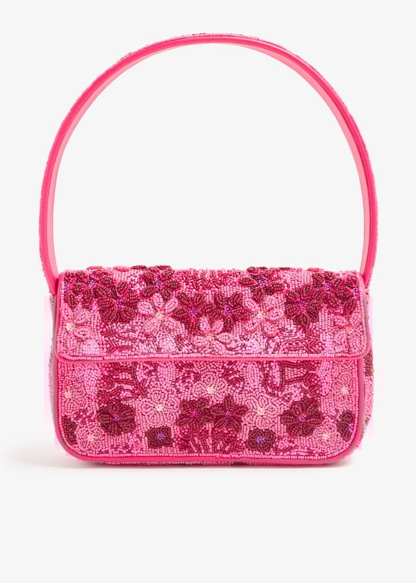 Pink shoulder sales purse