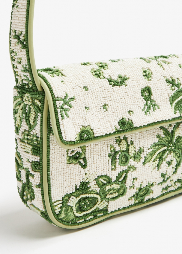 Staud Tommy shoulder bag for Women Green in KSA Level Shoes