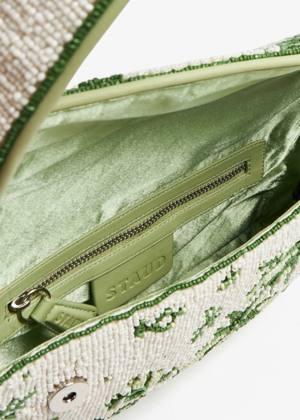 Green over the shoulder bag sales