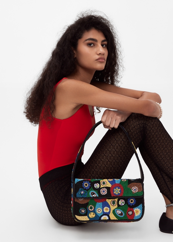 STAUD Tommy shoulder bag for Women - Multicolored in UAE