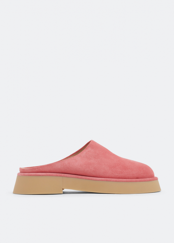 Mules rosa clearance