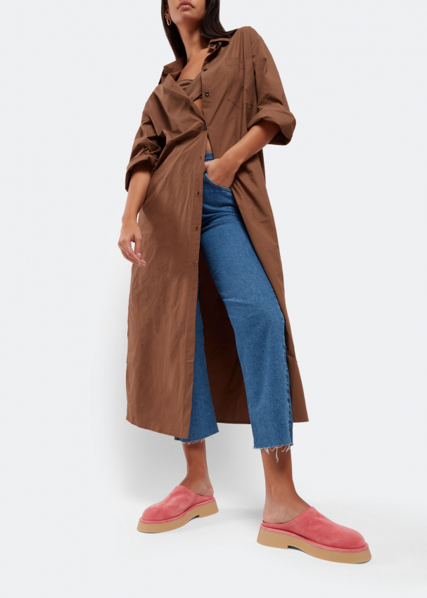 Mules rosa sales