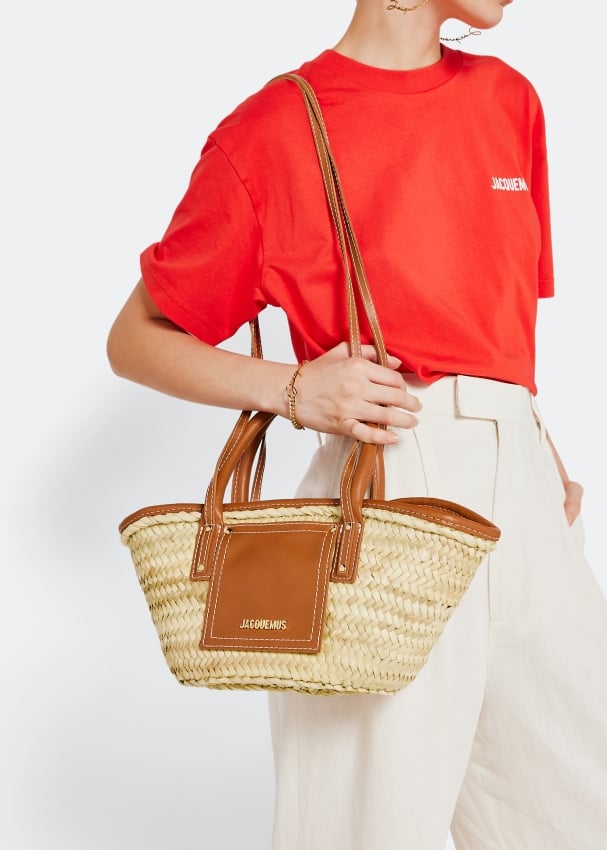 Jacquemus basket tote clearance