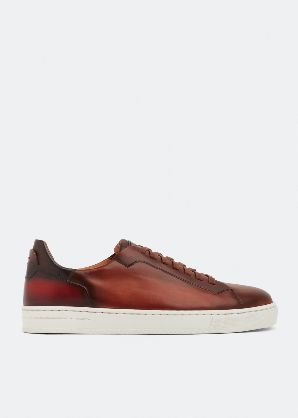 Magnanni best sale sneakers cognac