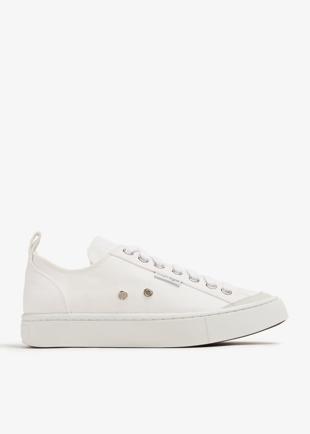 Courreges Canvas 01 low sneakers for Women White in UAE Level Shoes