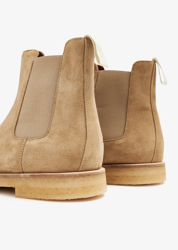Common projects tan suede chelsea sales