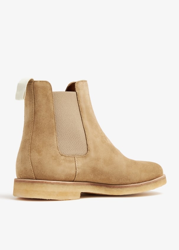 Tan leather 2025 chelsea boots mens