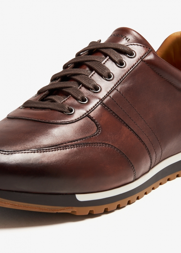 Magnanni jose leather sneaker new arrivals