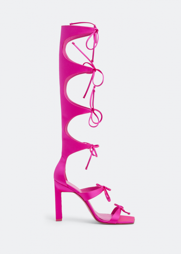 Pink 2025 gladiator sandals