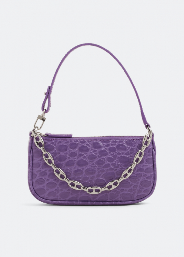 BY FAR Mini Rachel bag for Women - Purple in KSA | Level Shoes