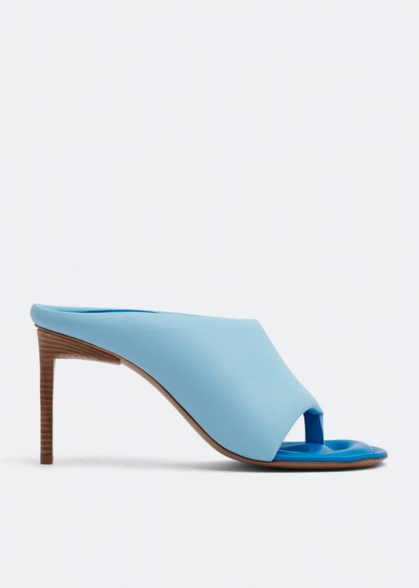 Bottega veneta store blue mules