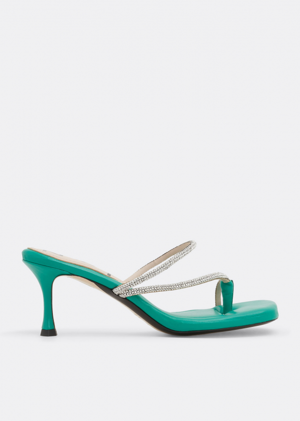 Embellished sandals clearance