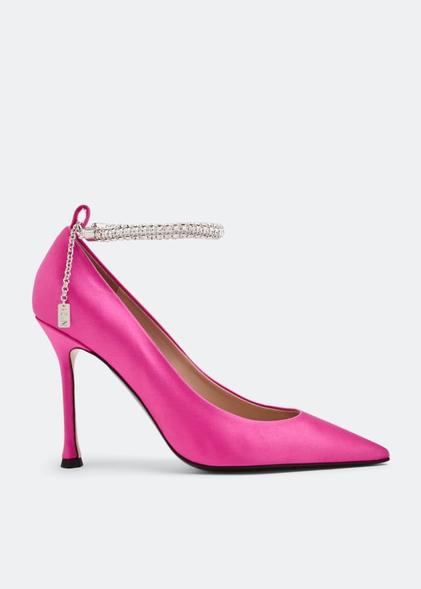 Satin pumps 2025