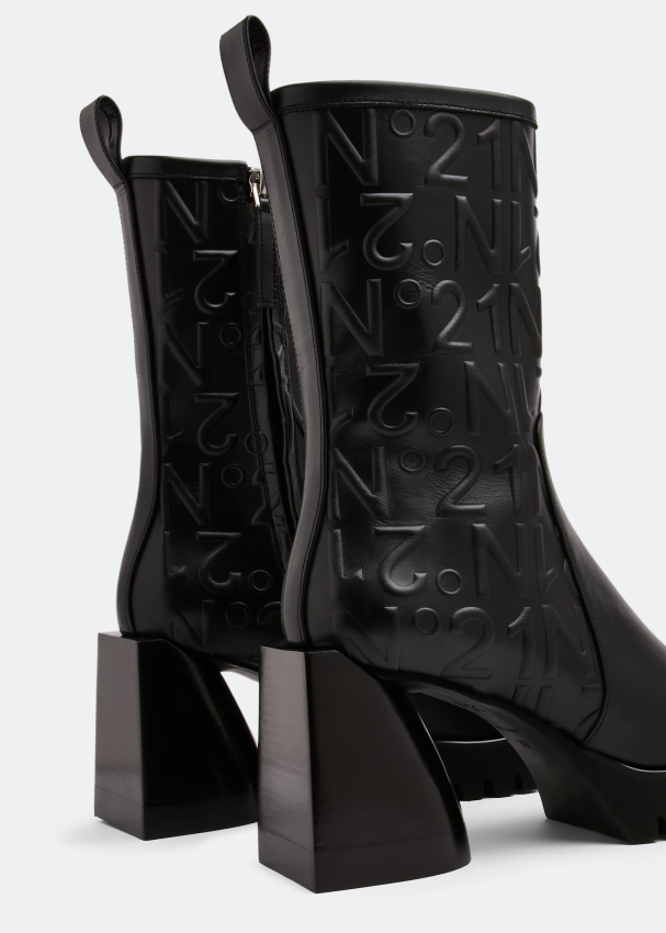 Embossed boots clearance