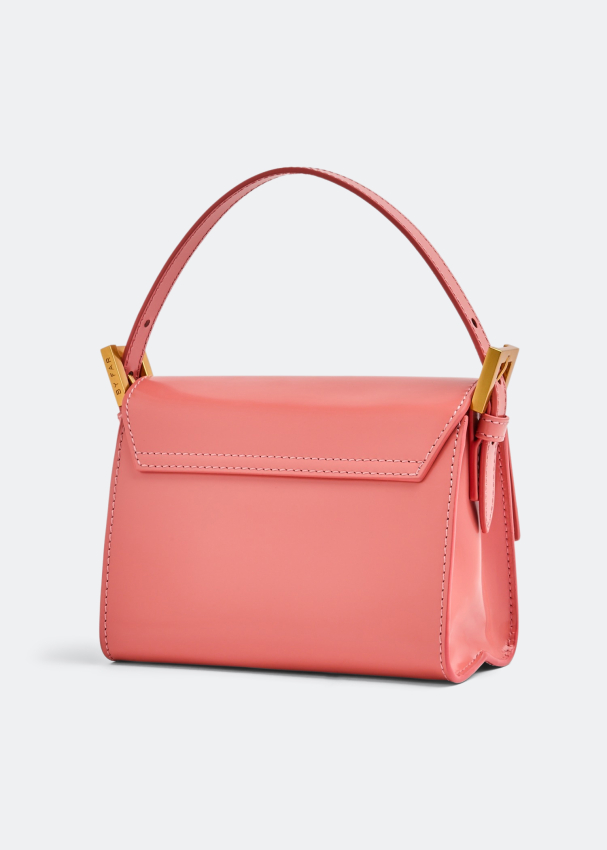 Salmon pink shoes and top bag