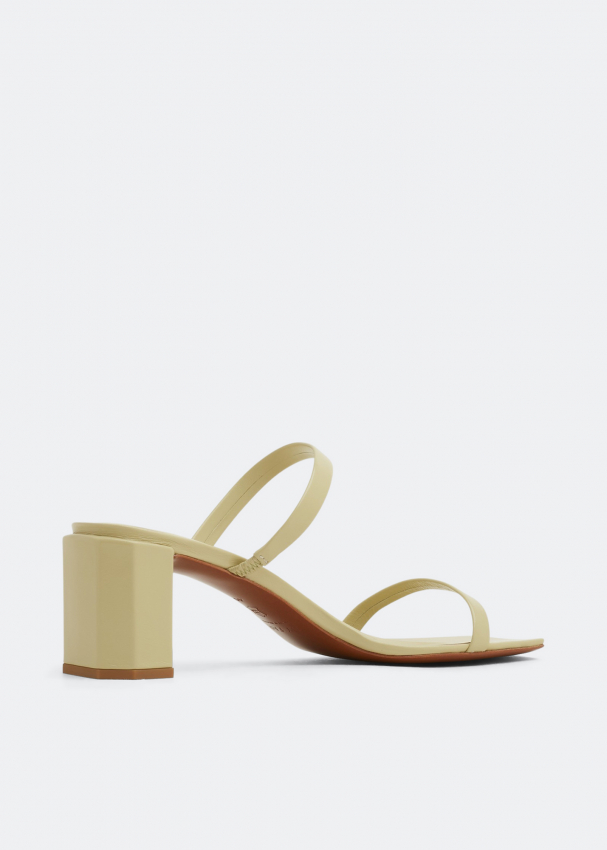 BY FAR Tanya sandals for Women Green in UAE Level Shoes