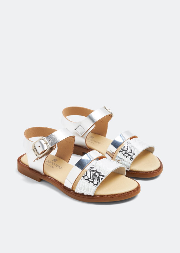 Andanines Girls Sandals In Gold 1 main image 1