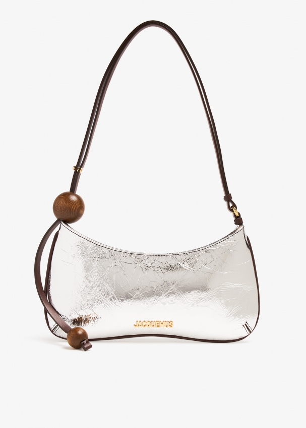 Jacquemus Le Bisou Perle bag for Women - Silver in UAE