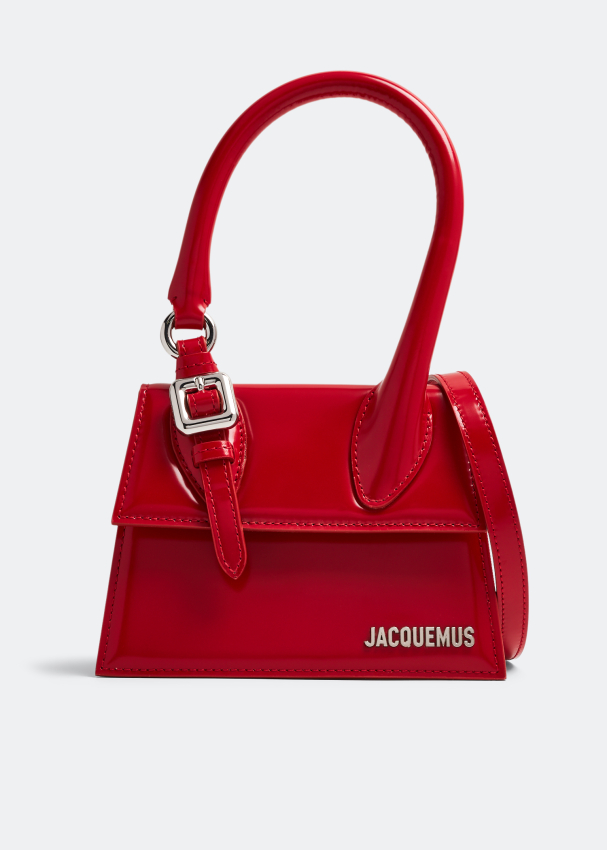 Jacquemus Le Chiquito Moyen boucle bag for Women - Red in UAE | Level Shoes