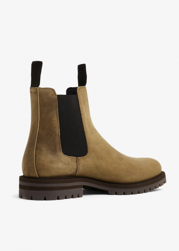 mens brown chelsea boots sale