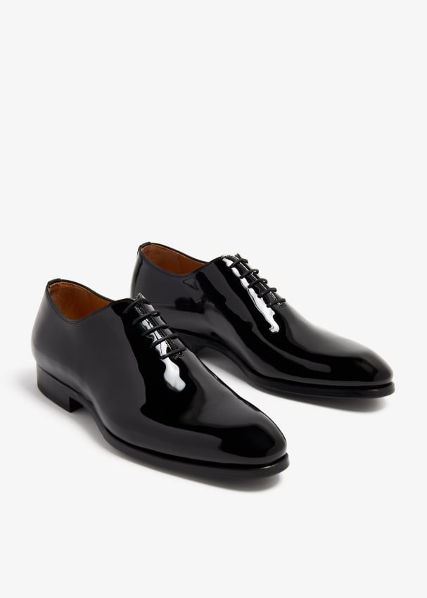 Black Patent Leather Oxford