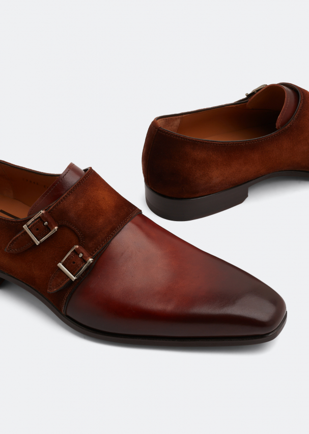 Double monk strap shoes clearance uae