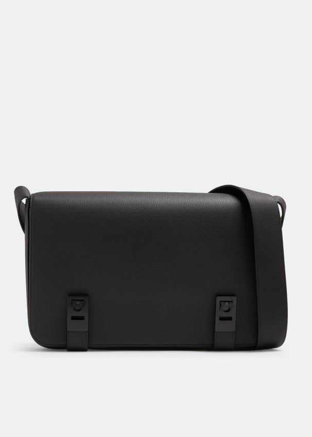 Ferragamo Messenger bag for Men Black in KSA Level Shoes
