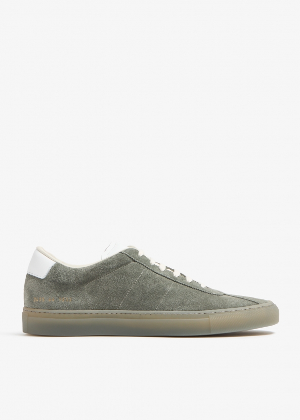 Common projects green suede on sale