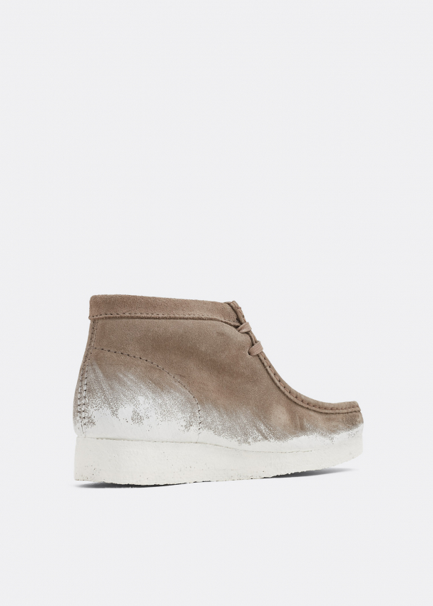 Suede wallabee shoes clearance