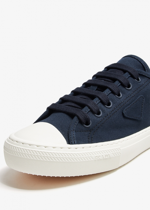 Prada Hemp sneakers for Men Navy in UAE Level Shoes