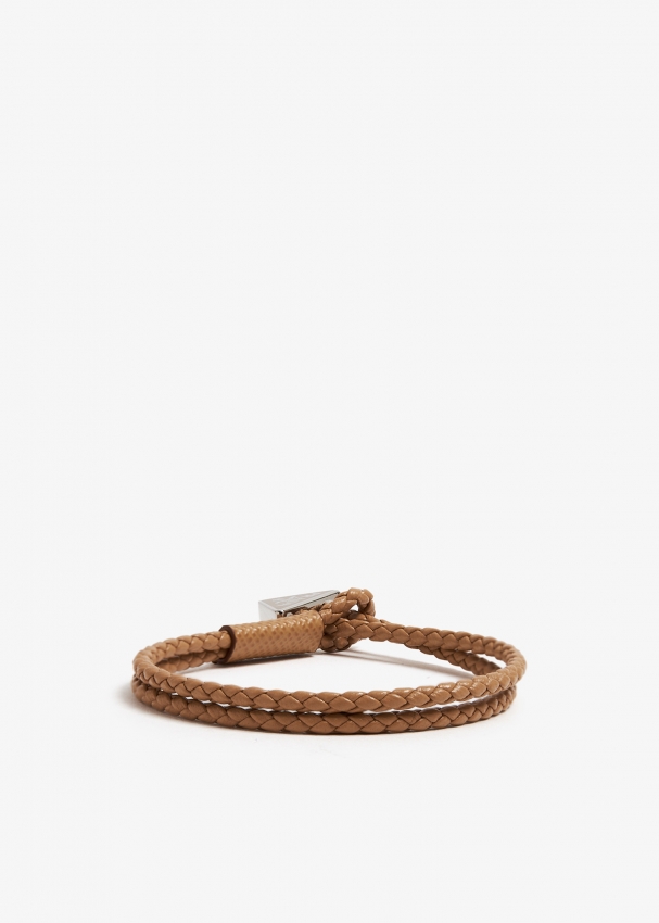 Bracelet in intrecciato nappa clearance