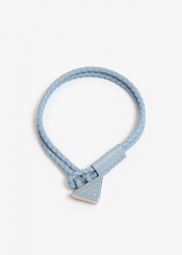 Prada braided nappa leather bracelet discount