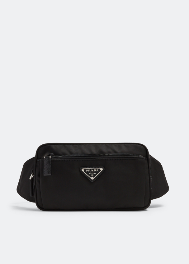 Prada Re Nylon belt bag for Men Black in Qatar Level Shoes