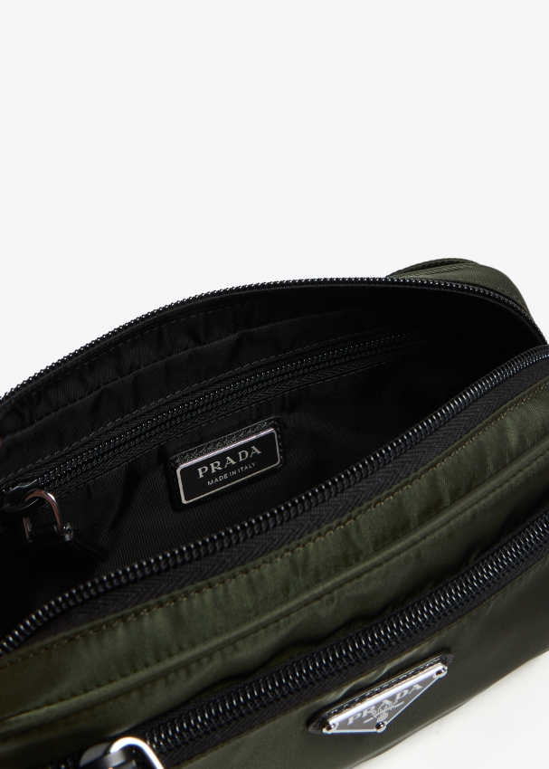 Prada silver belt 2025 bag