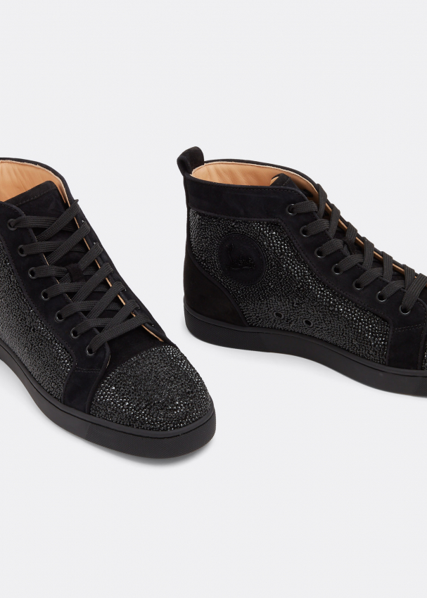 Christian Louboutin Louis Strass sneakers for Men - Black in KSA