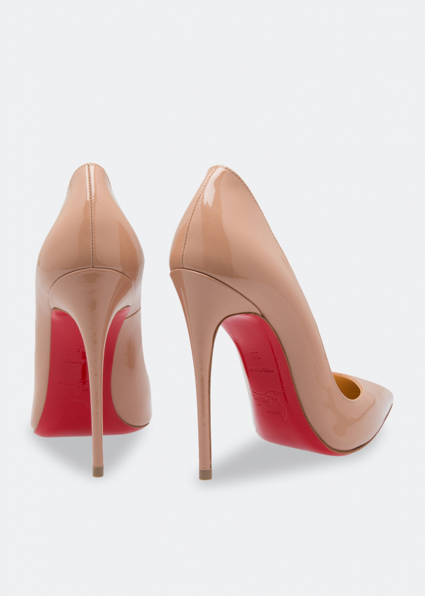 Christian Louboutin, So Kate 120 nude patent pump