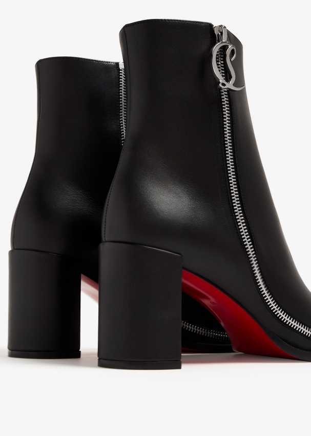 Louboutin sales boots zipper