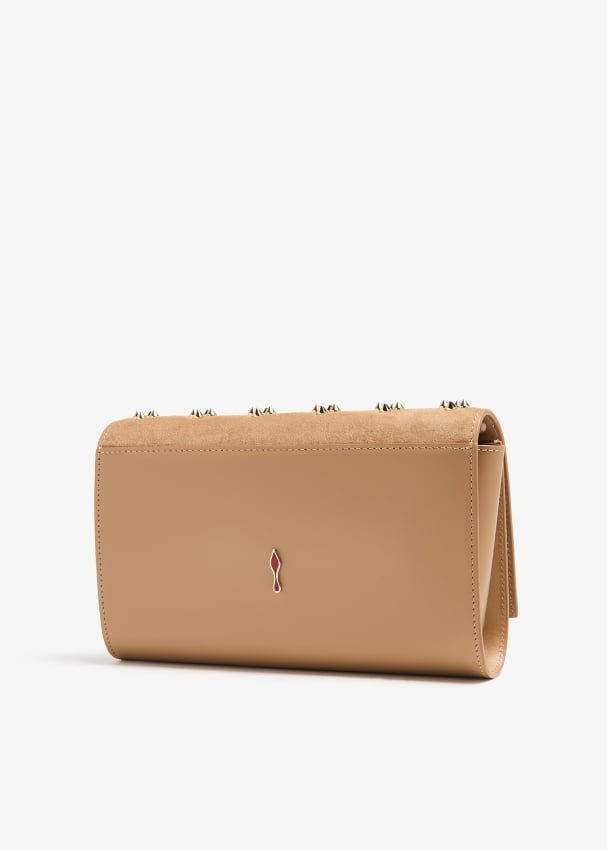Christian Louboutin Paloma clutch for Women Beige in KSA Level Shoes