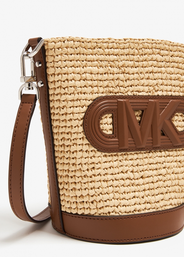 Michael Kors Townsend crossbody bucket bag for Women - Beige in UAE ...