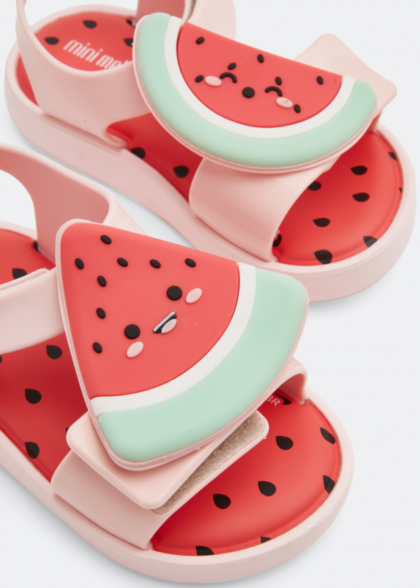 Mini melissa fruit sandals sales