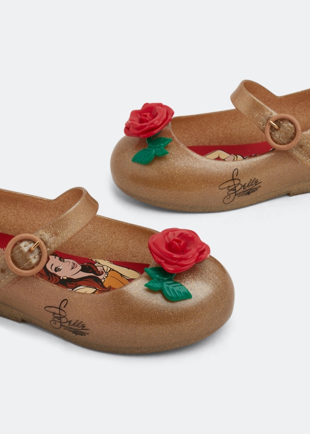 Mini melissa beauty sale and the beast yellow