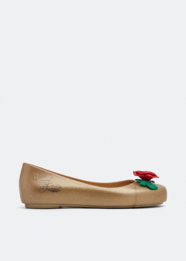 Disney ballet flats womens top