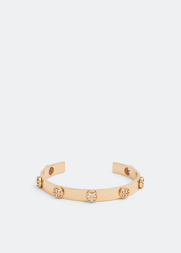 Tory Burch Milgrain logo cuff bracelet for Women Gold in UAE