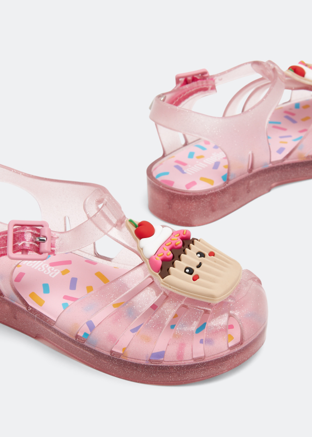 Melissa Possession Candy sandals for Baby White in UAE Level Shoes