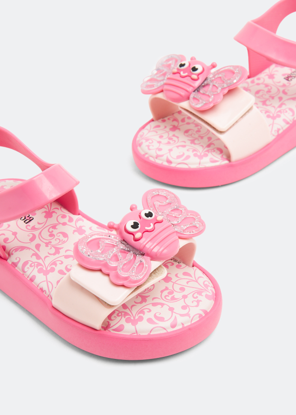 Melissa Jump Bugs BB sandals for Baby Pink in UAE Level Shoes