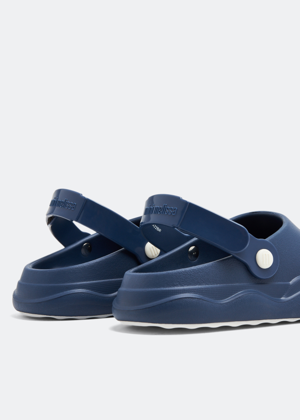 Navy clog sandals best sale