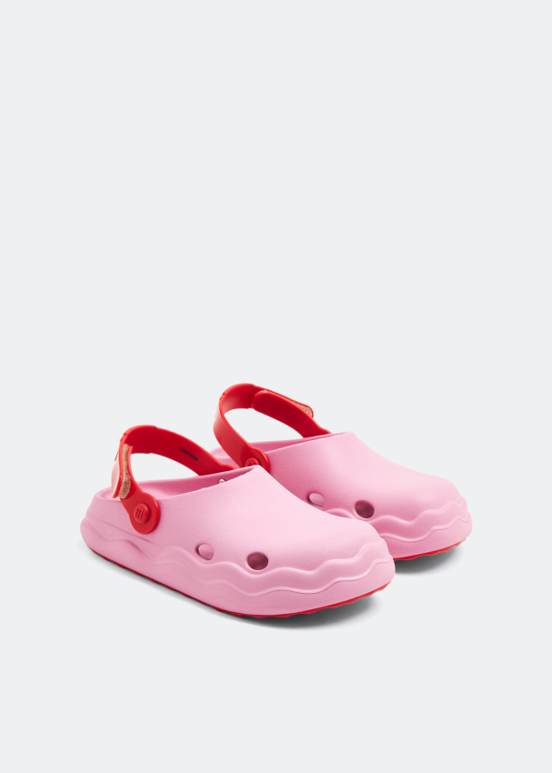 Pink clog sandals deals